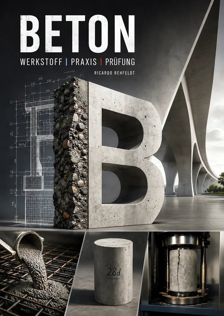 Buchcover: BETON – Werkstoff, Praxis, Prüfung von Ricardo Rehfeldt